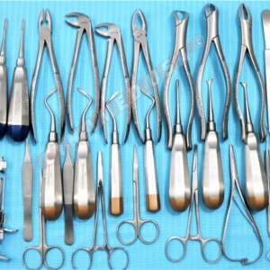 New German Stainless 74 PCS Oral Dental Extraction EXTRACTING Elevators Forceps